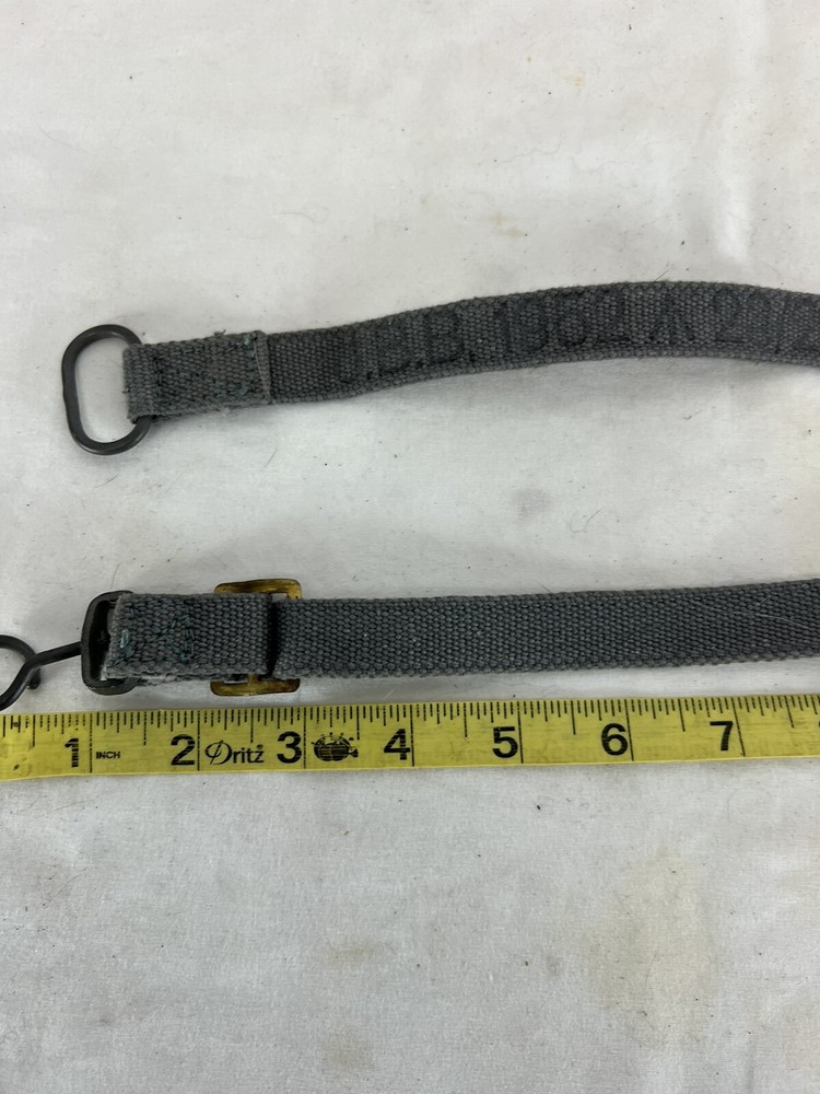 Vintage British Army Web Strap 1952 Dated