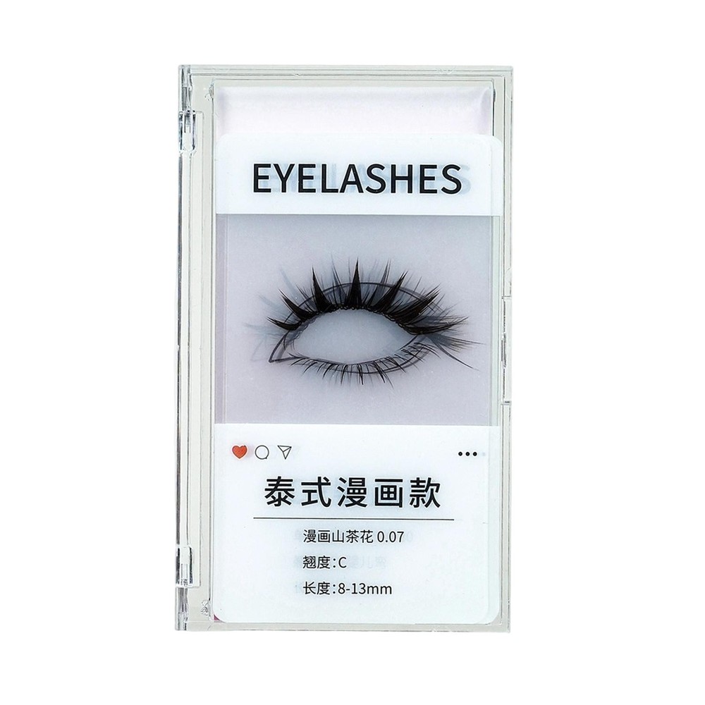 14Pcs Eyelash Effect Cards Application Cards Grafting Effect Display