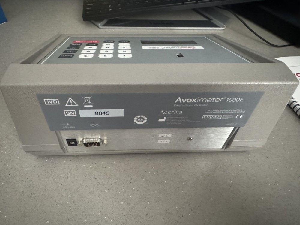 Avoximeter 1000E Hemochron machine