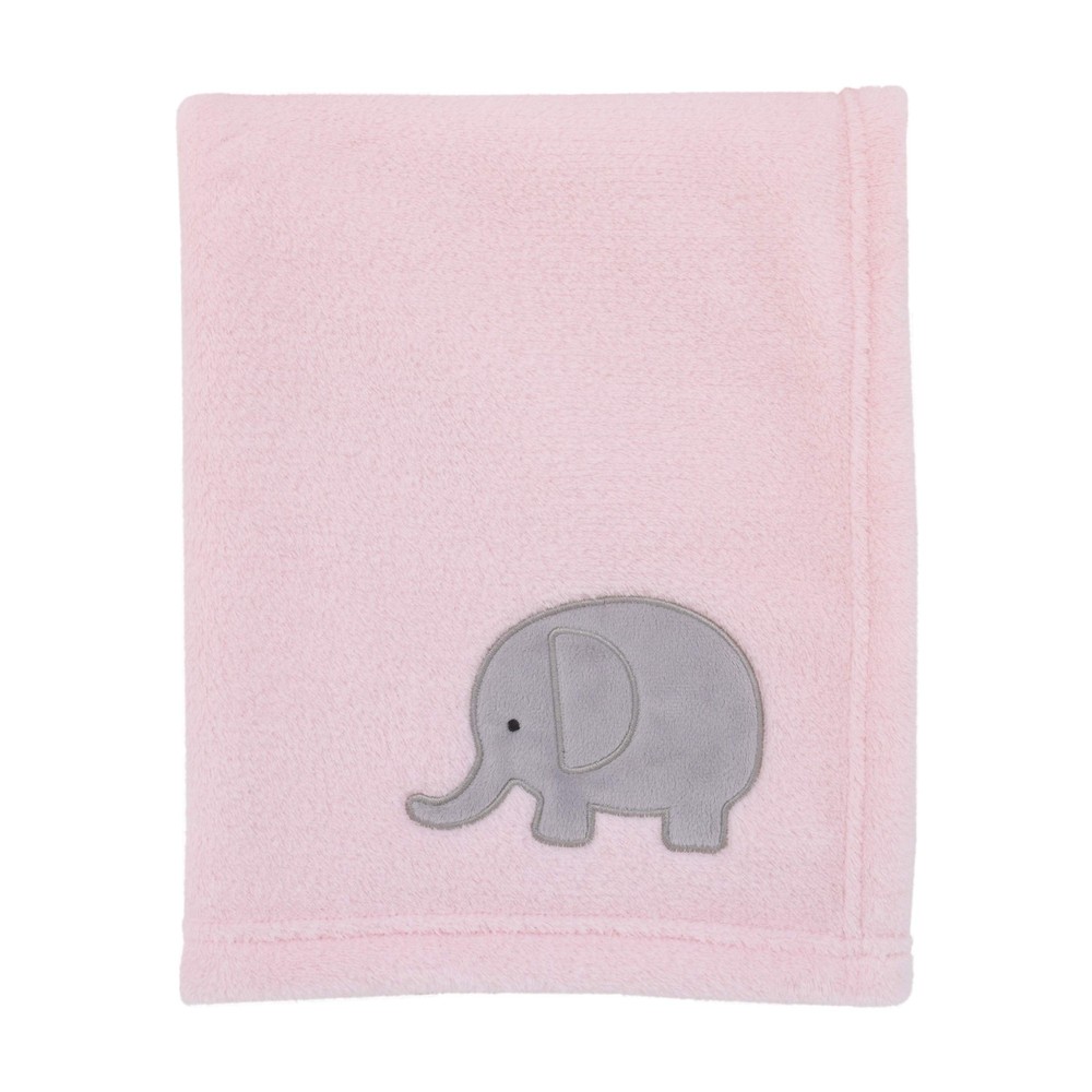 NOJO Dreamer - Pink/Grey Elephant 8 Piece Comforter Set