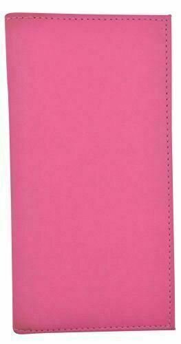 Basic PU Leather Checkbook Covers NEW COLORS