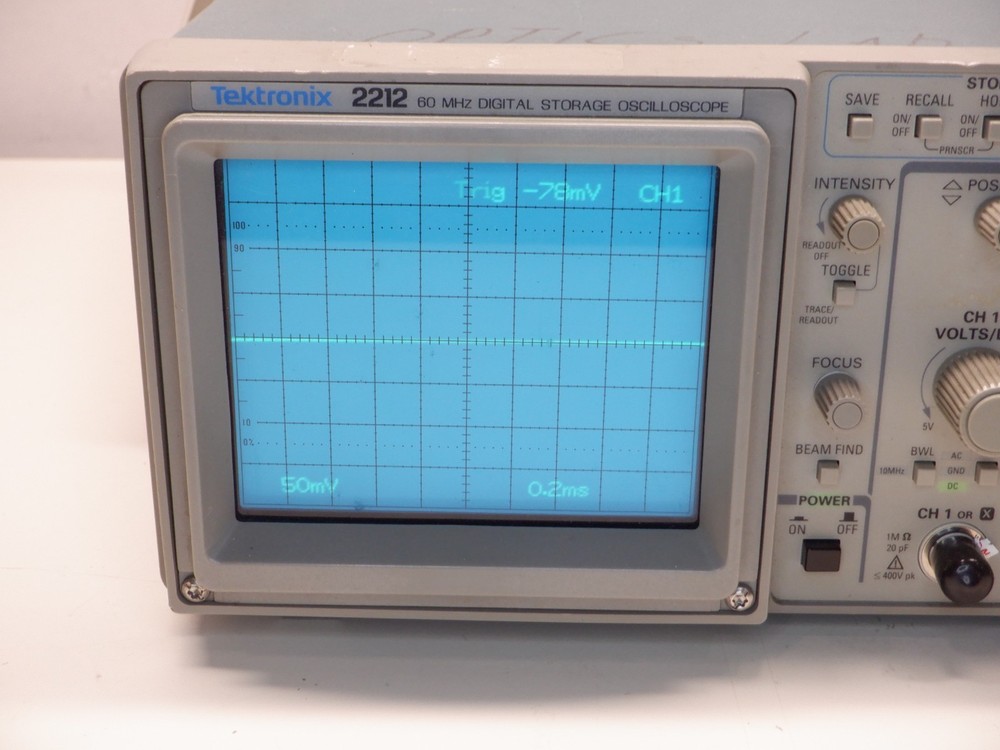TEKTRONIX 2212 DIGITAL OSCILLOSCOPE