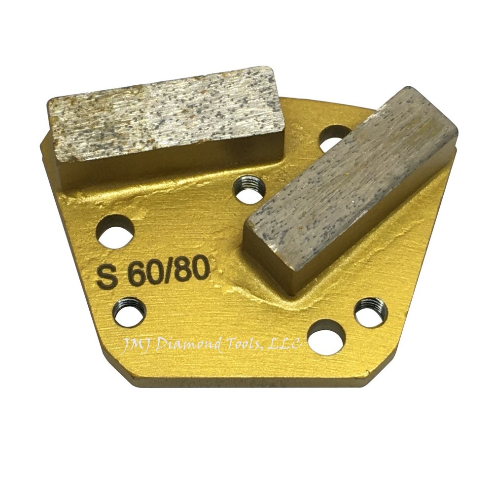 Trapezoid Double Rectangle 2 Segments Grinding & Polishing Soft Bond 60 Grit