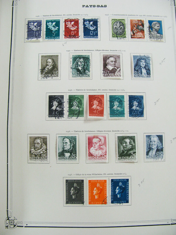 Netherlands Early Mint And Used Stamp Collection