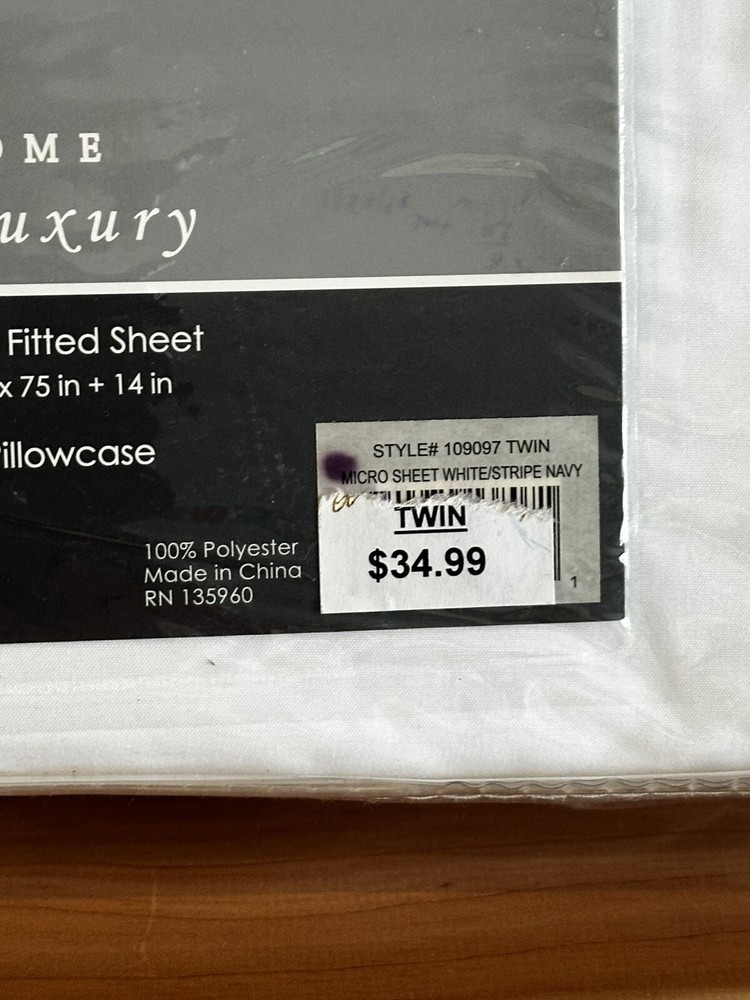 Cathay Home twin Sheet Set