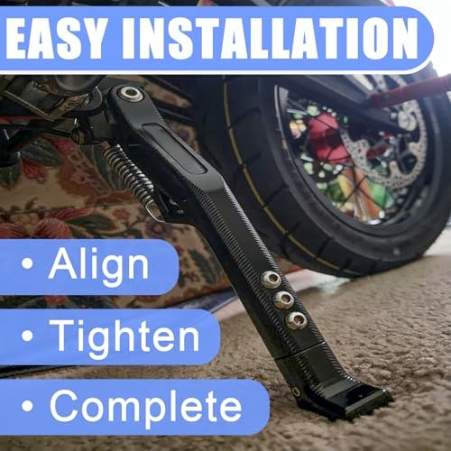 Adjustable Kickstand Foot Side Stand Support for Surron Light Bee X/S E-Ride