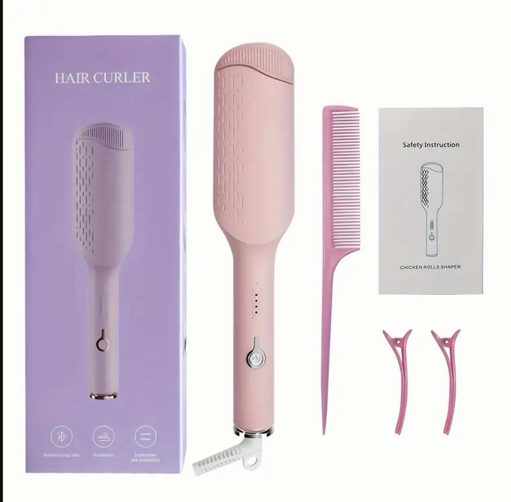 32mm Wave Curling Iron Deep Waver | Adjustable Heat, Fast Heating, Anti-Scald