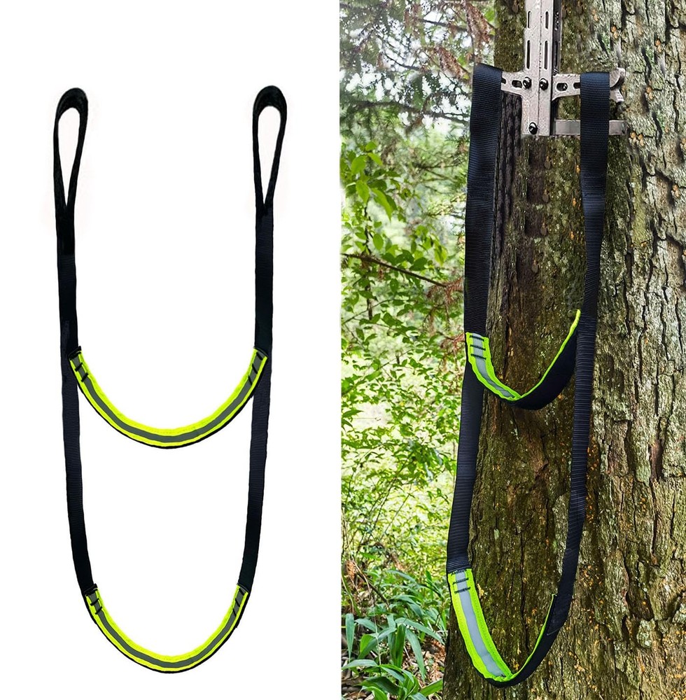 CRAFTJOY 2-Step Climbing Stick Aider, Tree Stand Steps,with Reflective Layer...
