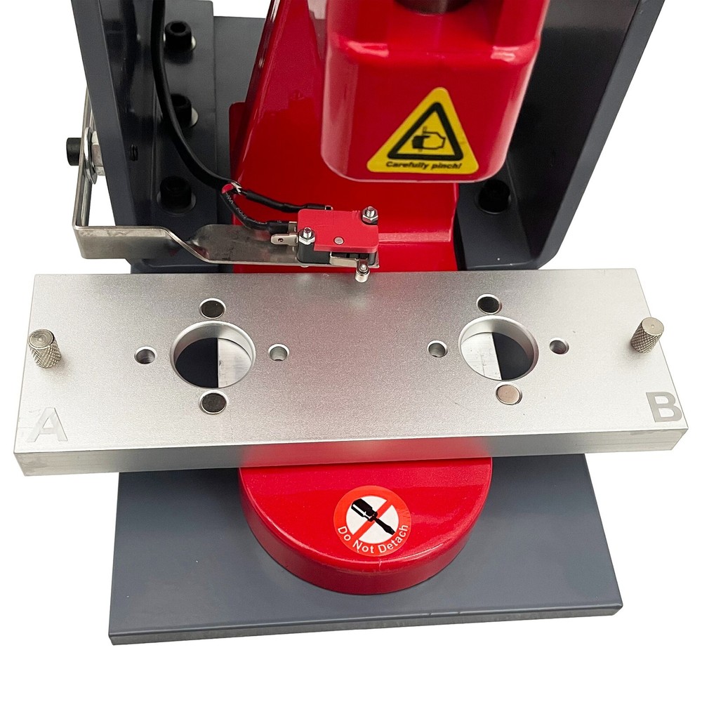 110V Badge Making Machine Pneumatic Button Maker Badge Maker Machine