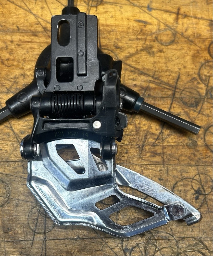 SRAM X7 Front Derailleur 2x10 Direct Mount 36-38t Dual Pull USED