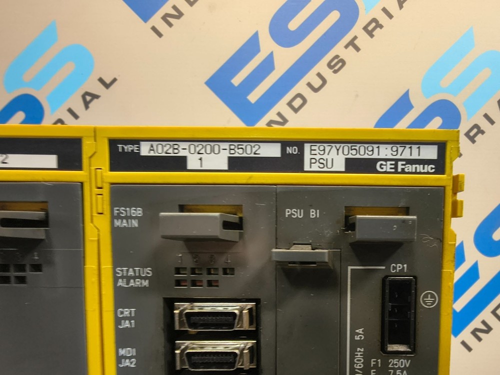 FANUC LTD. A02B-0200-B502 SERIES 16-TB PLC CONTROLLER