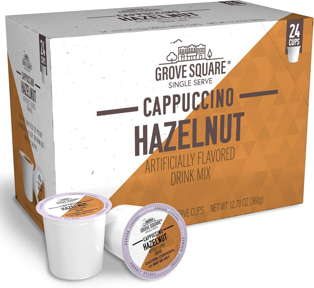 G Square puccino, Hazelnut, 24 Single Serve Cups