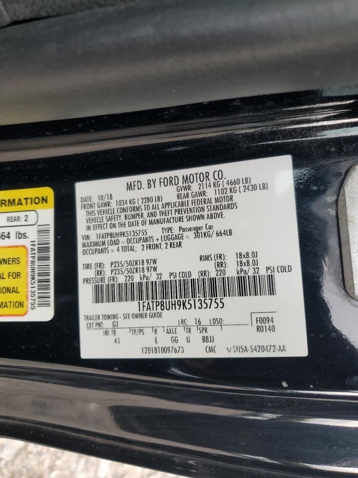 MUSTANG 2019 Glove Box 4926328