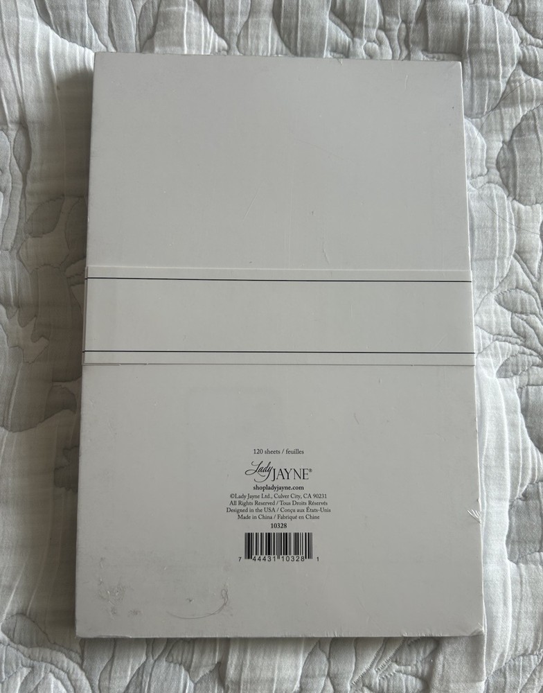 Lady Jane Butterfly Theme Foiled Notepad Set