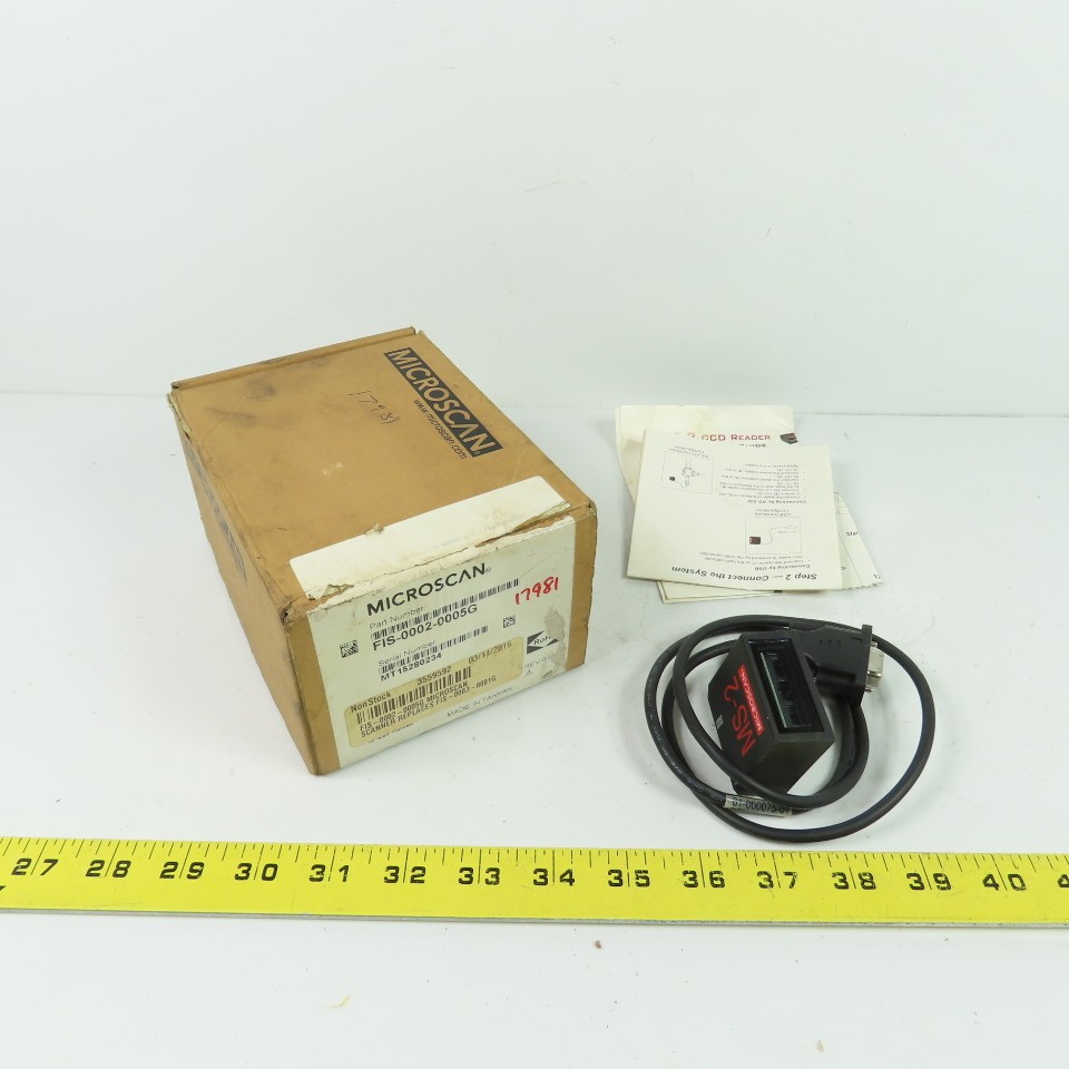 Microscan FIS-0002-0005G MS-2 Compact CCD Reader