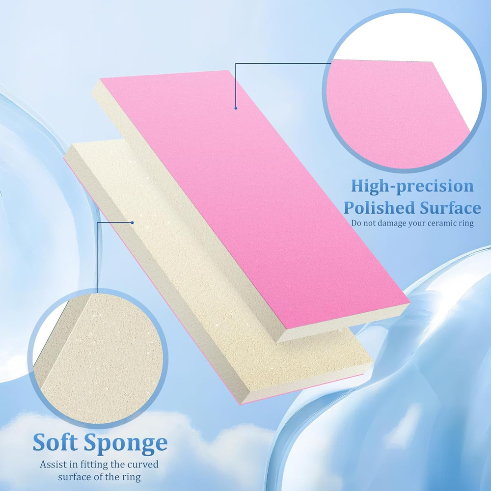Polishing Pad Designed for Oura Ring 4 Ceramic, [Scratch Remover] [Restore Finis