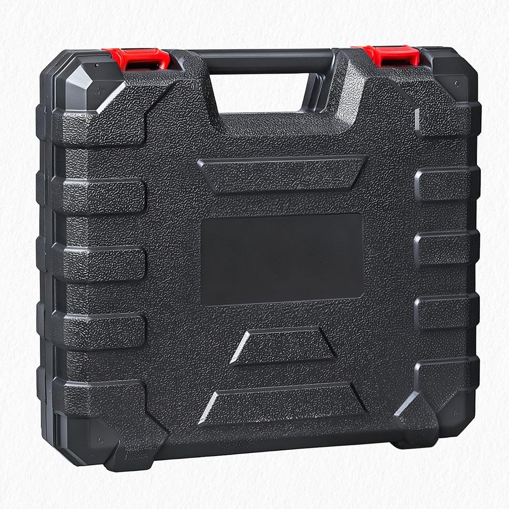 Tool Set - 8V Cordless Drill Set, 132 Piece Home Tool Set with Hand Drill, Tool