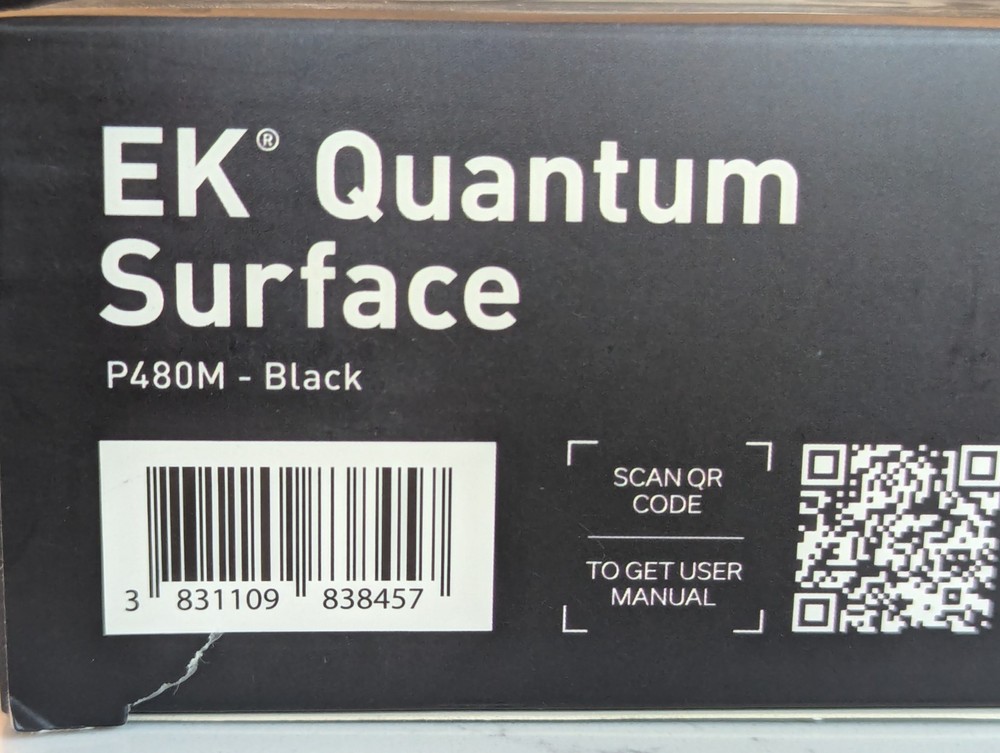 EKWB EK-Quantum Surface P480M - Black - NEW