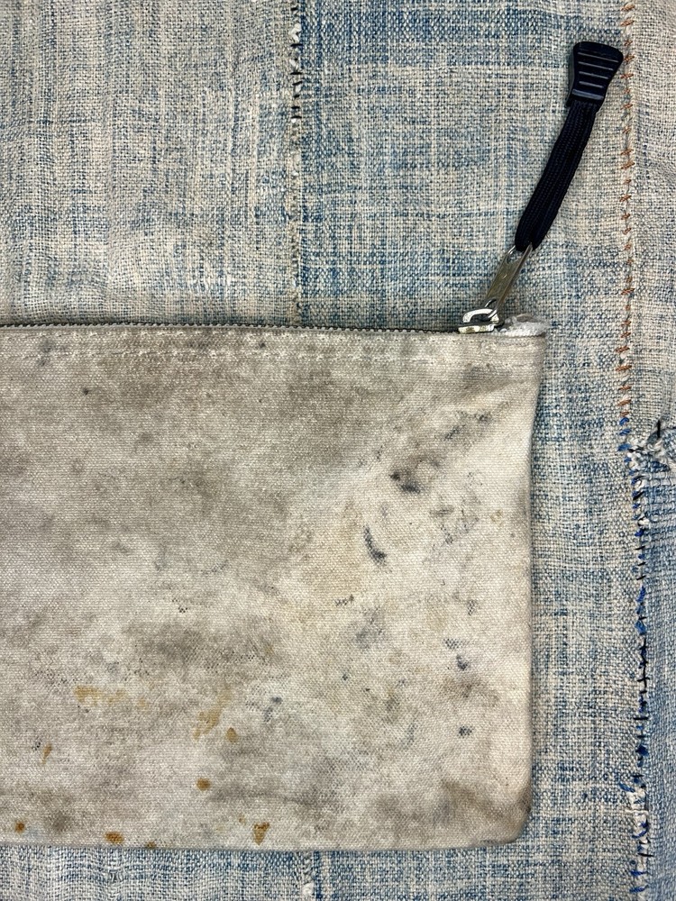 Vintage Klein Tool Bag with Hand Painted Crow