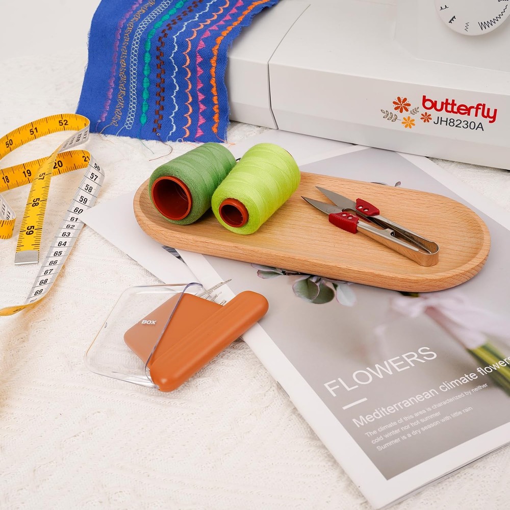 42 Colors Sewing Thread Kit All Purpose Polyester Thread Assorted Colors for ...