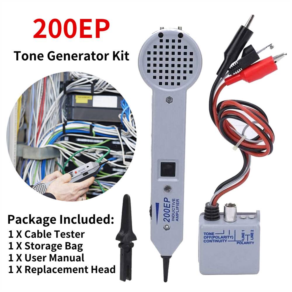 200EP Audio Adjustable Induction Amplifier Cable Tester Tone Generator
