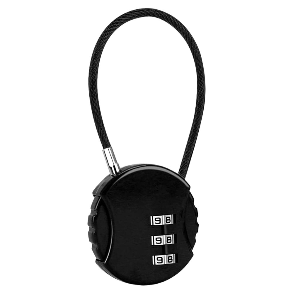 Pad Locks With Code Round Shape Locker Combo Lock Travel Backpack