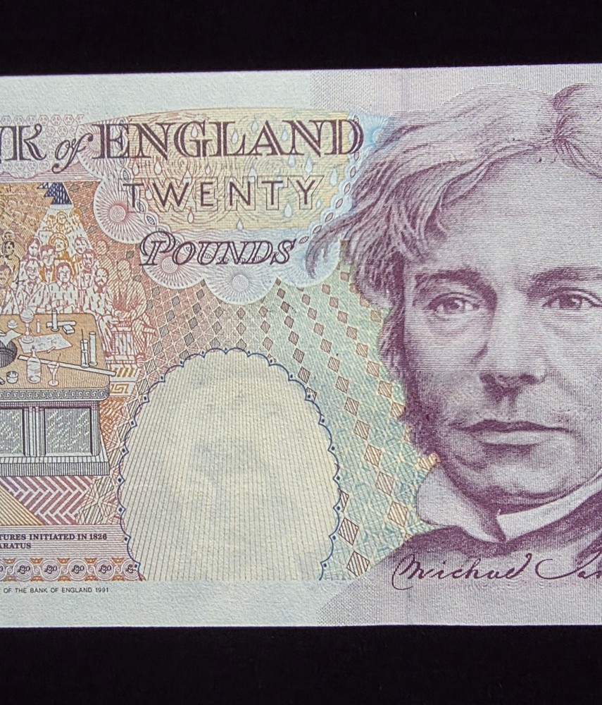 UNC First Run E01 £20 Twenty Pound Kentfield Banknote
