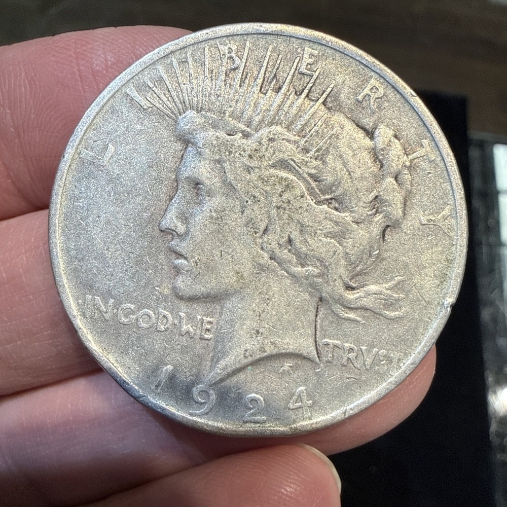 Lot Of 5 Peace Dollars