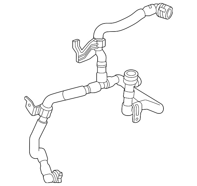Genuine GM Coolant Hose 85510847