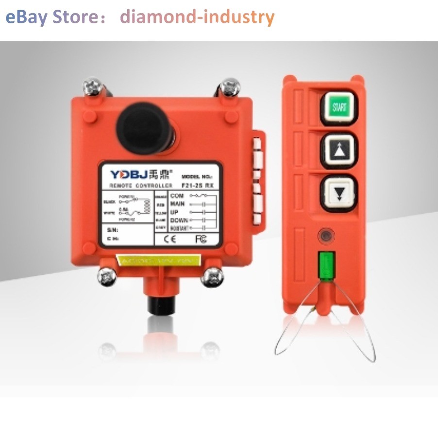 F21 - 2S Single - speed Winch for Industrial Sandblasting: Remote - controlled