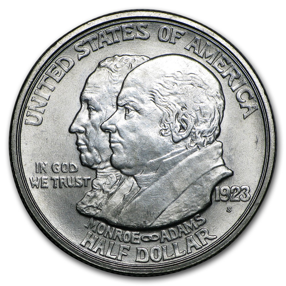 1923-S Monroe Doctrine Half BU