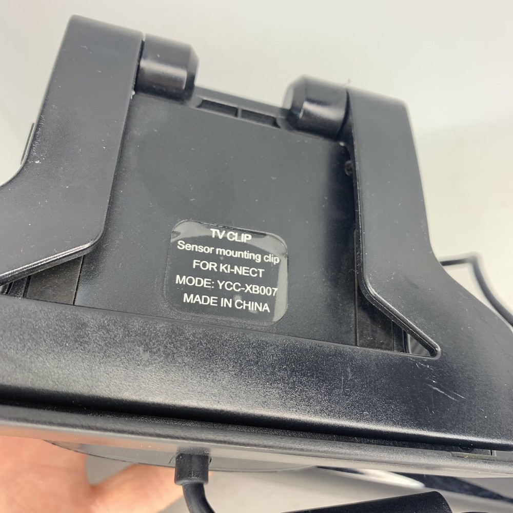 Microsoft XBOX 360 Kinect Sensor Bar Model 1414 Black with Power Adapter