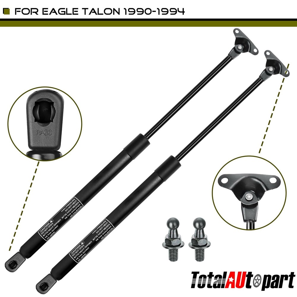 2x Rear Hatch Lift Supports Shock Struts for Eagle Talon Eclipse 1990-1994 4731