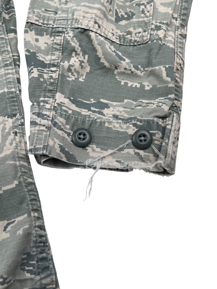 Air Force Men Utility Coat BDU Digital Camo Jacket Ripstop 44S