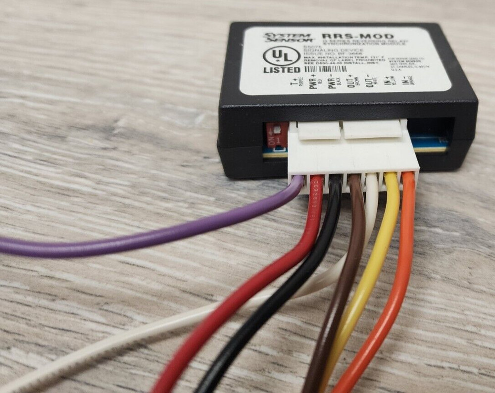 System Sensor RRS-MOD i3 Series Reversing Relay Synchronization Module Tested