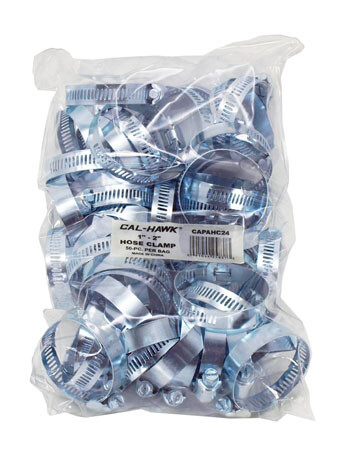 Cal-Hawk 50pc 1" - 2" Hose Clamp