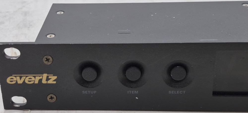 Scratched Evertz 1201DD Network Digital Display Clock