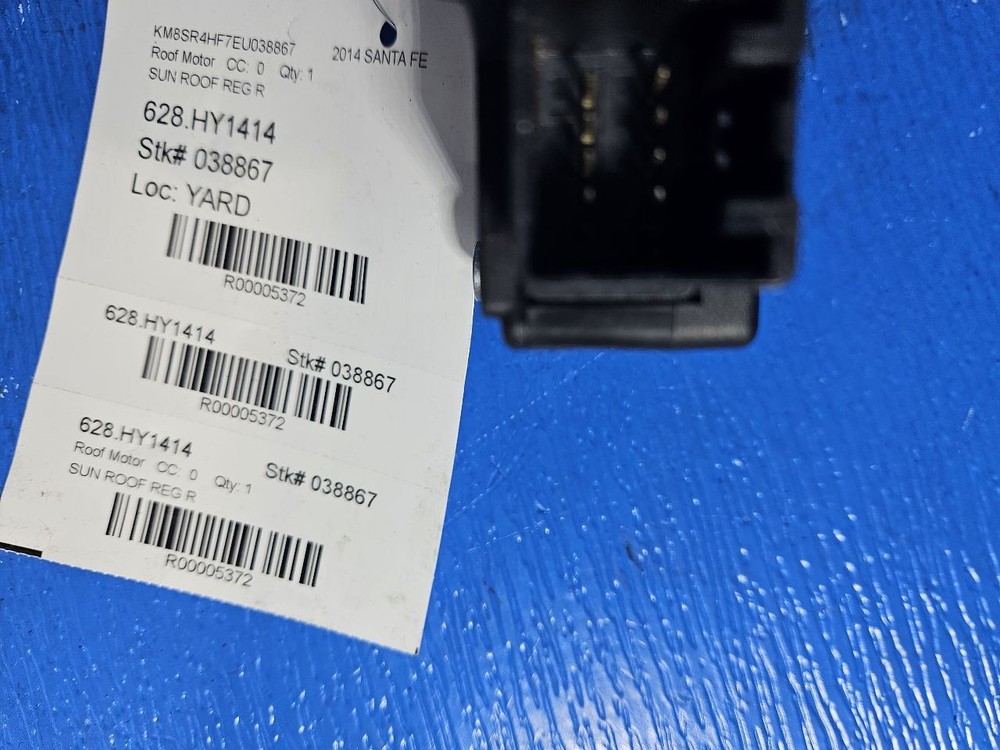 SANTA FE 2014 Roof Motor 5372