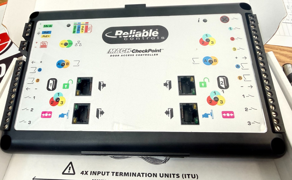 reliable mach-checkpoint door access controller