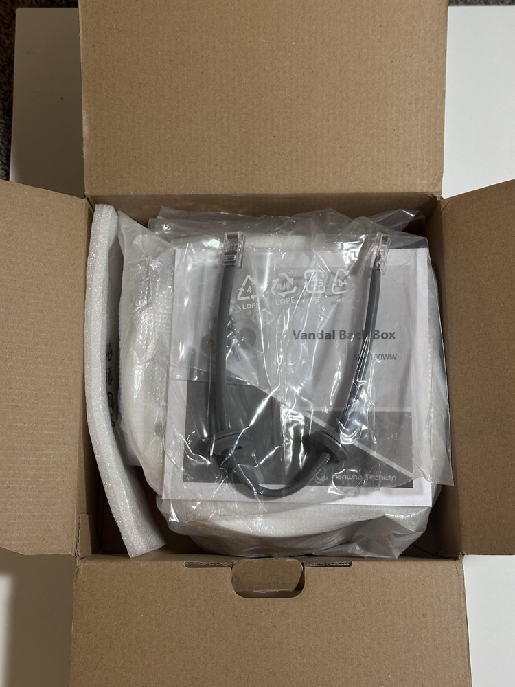 Hanwha Vision SBV-180WW Vandal Backbox - Open Box