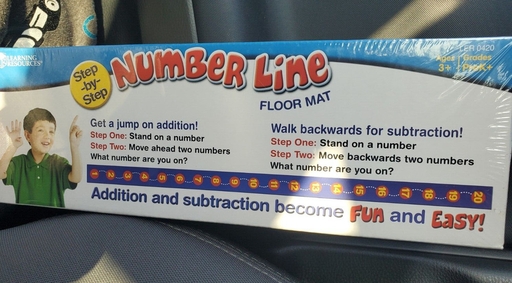 Learning Resources Step-by-Step Number Line 1-20