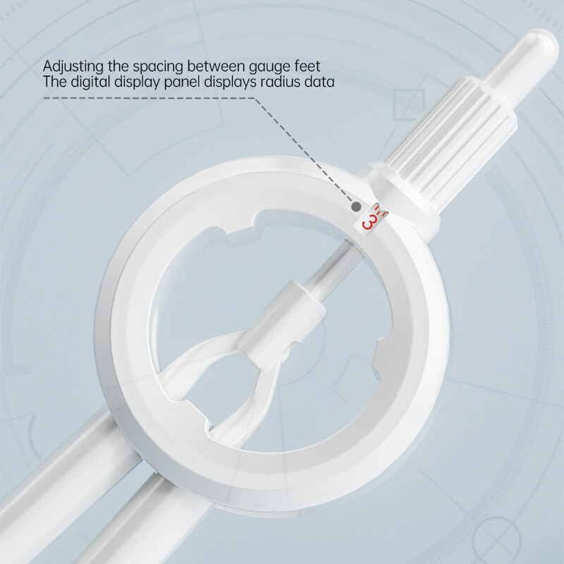 Digital Display Drawing Compass Student Measuring Tool Multifunctional Creative