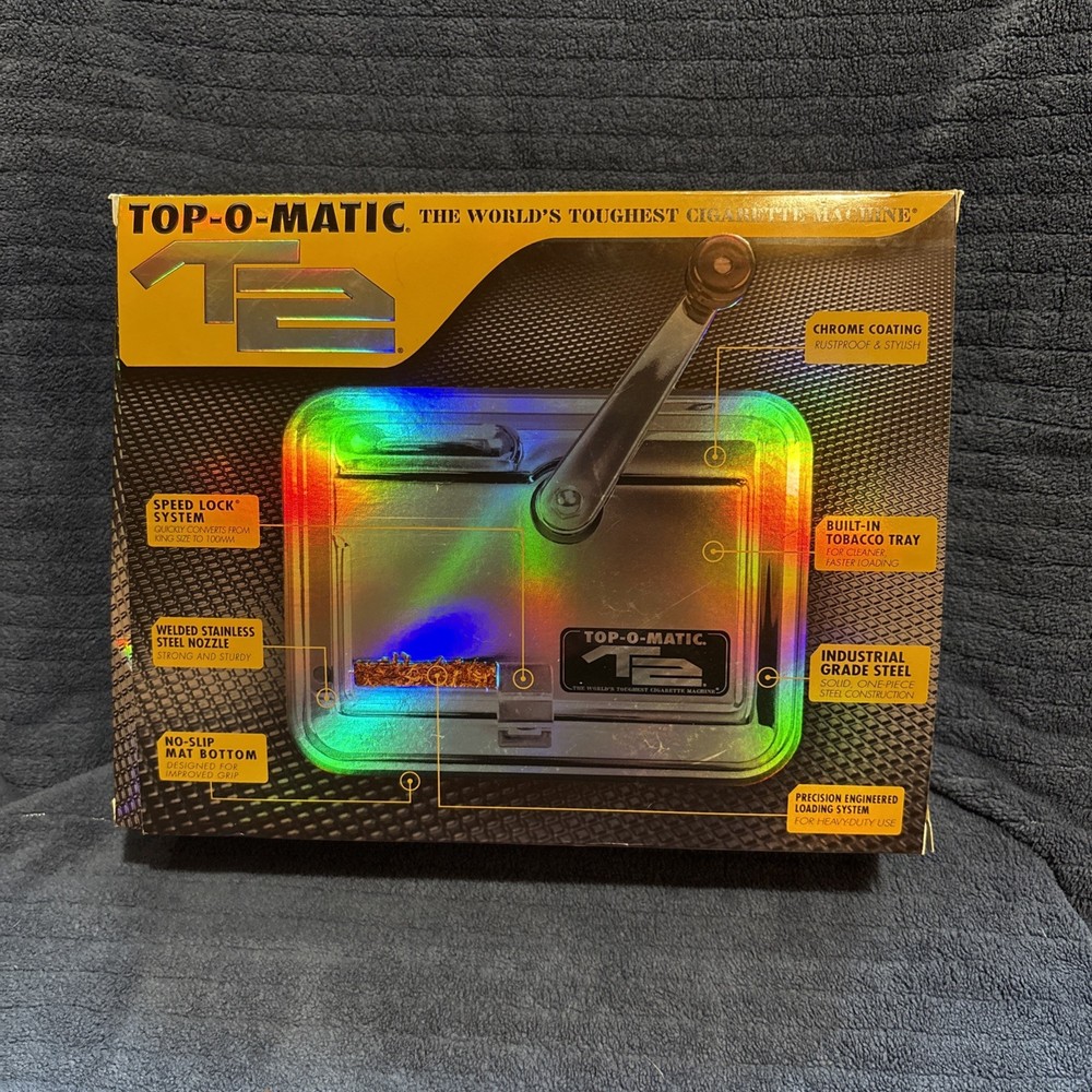 Top-O-Matic Cigarette Machine Original Box