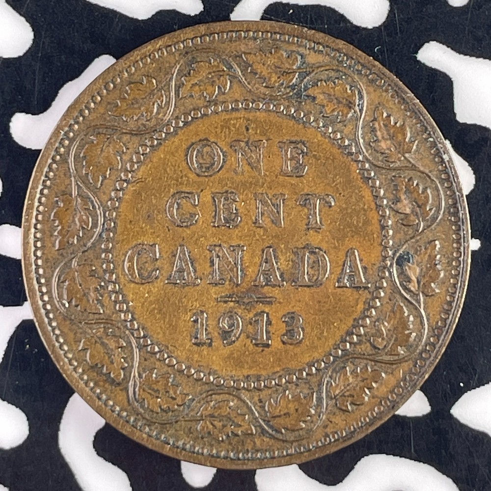 1913 Canada Large Cent Lot#F2790 Nice!