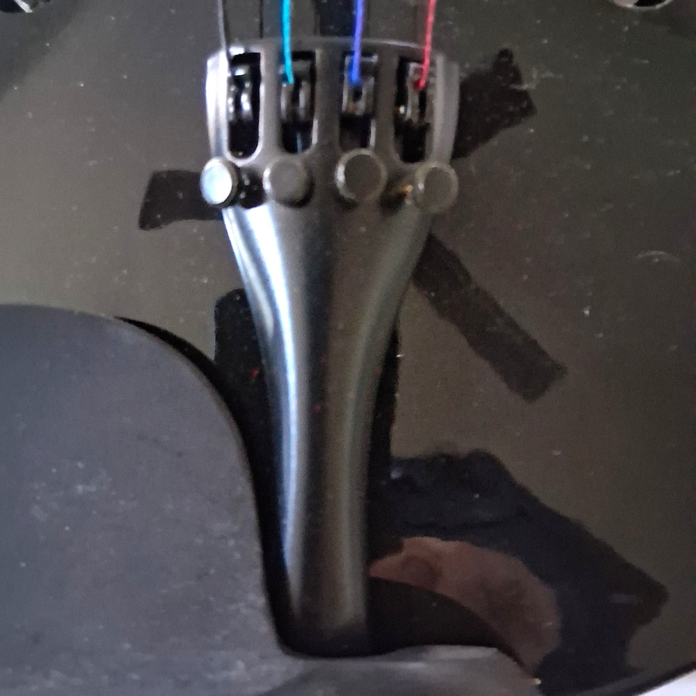 Unbranded 4/4 Size Black Vio;in With Nice Case