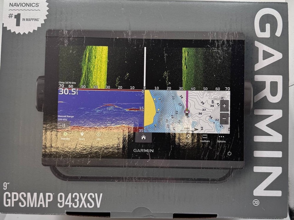 GARMIN GPSMAP 943xsv Multifunction Display with GN+