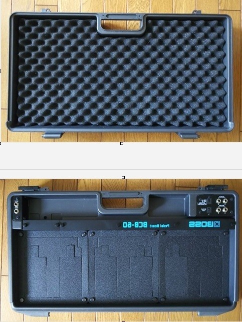 Boss BCB 60 guitar pedal board with code