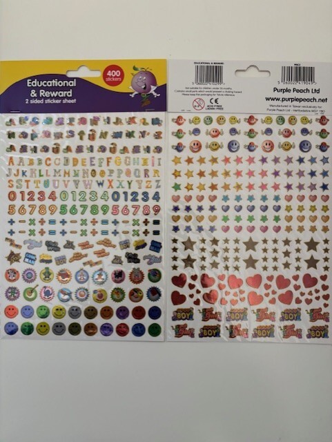 5 x A5 Childrens sticker sheets x 2
