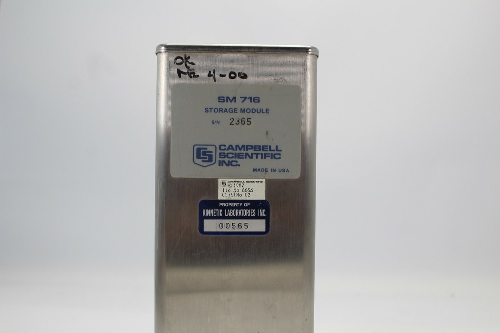 Campbell Scientific SM716 Storage Module Used