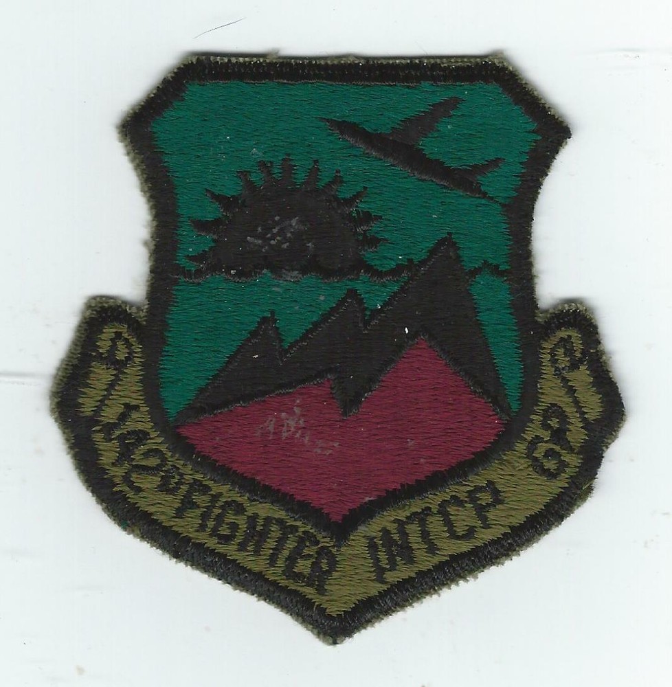70's-80's 142nd FIGHTER INTERCEPTOR GROUP subdued patch